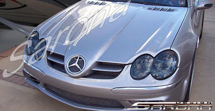 Custom Mercedes SL Hood  Convertible (2003 - 2008) - $2850.00 (Manufacturer Sarona, Part #MB-005-HD)